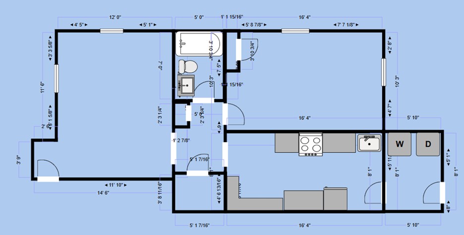 1412 Kenilworth Ave – Floor Plan