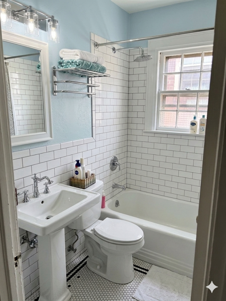 Bathroom rendering